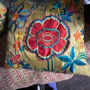 Three Bohemian Colorful Cool Pillows